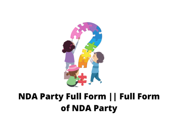 NDA Party Full Form