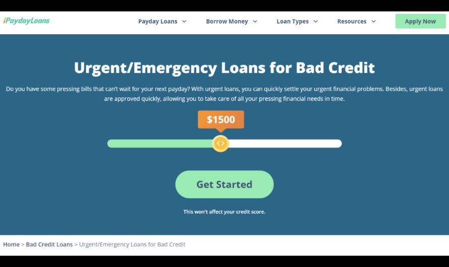 How to Get Emergency Loans with Poor Credit History